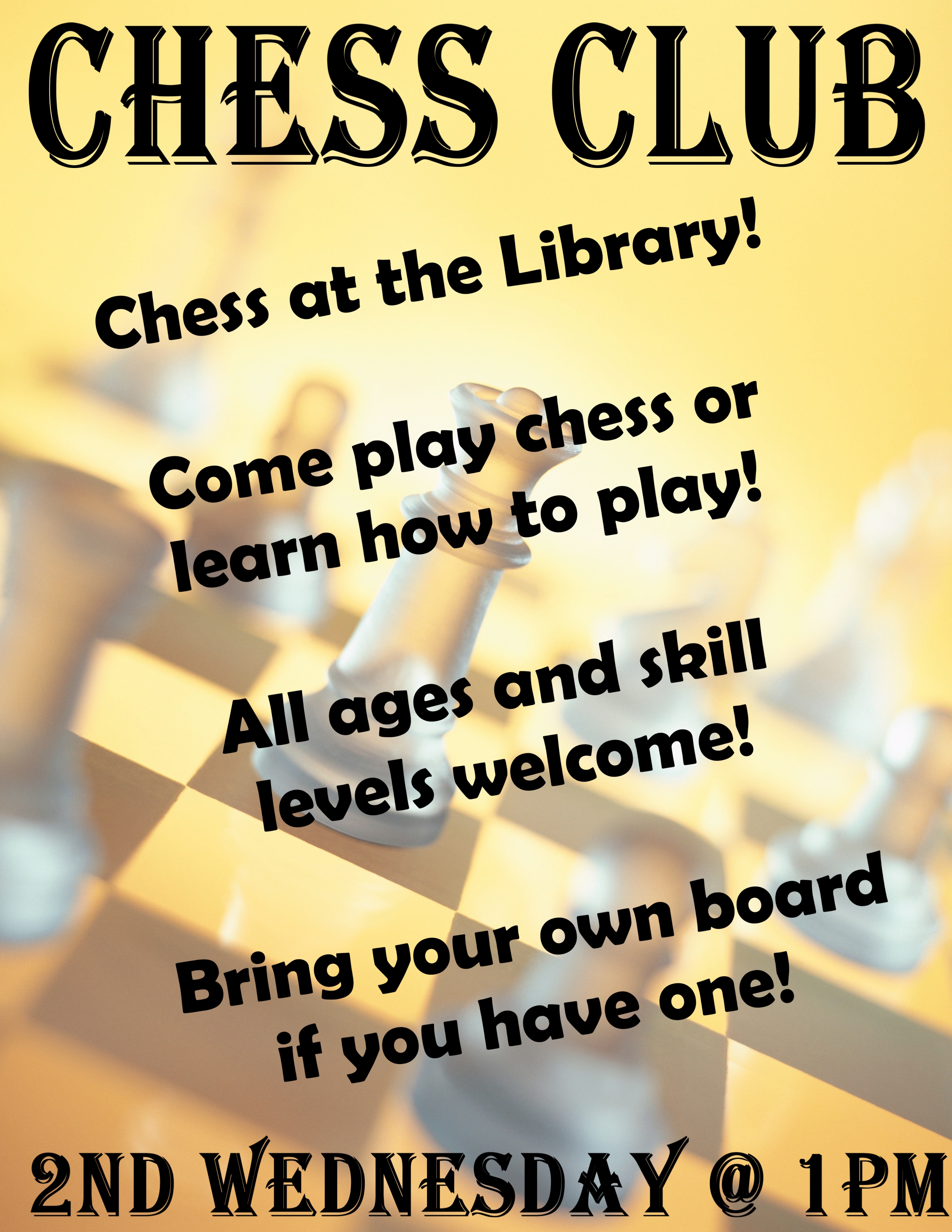 flyer of event