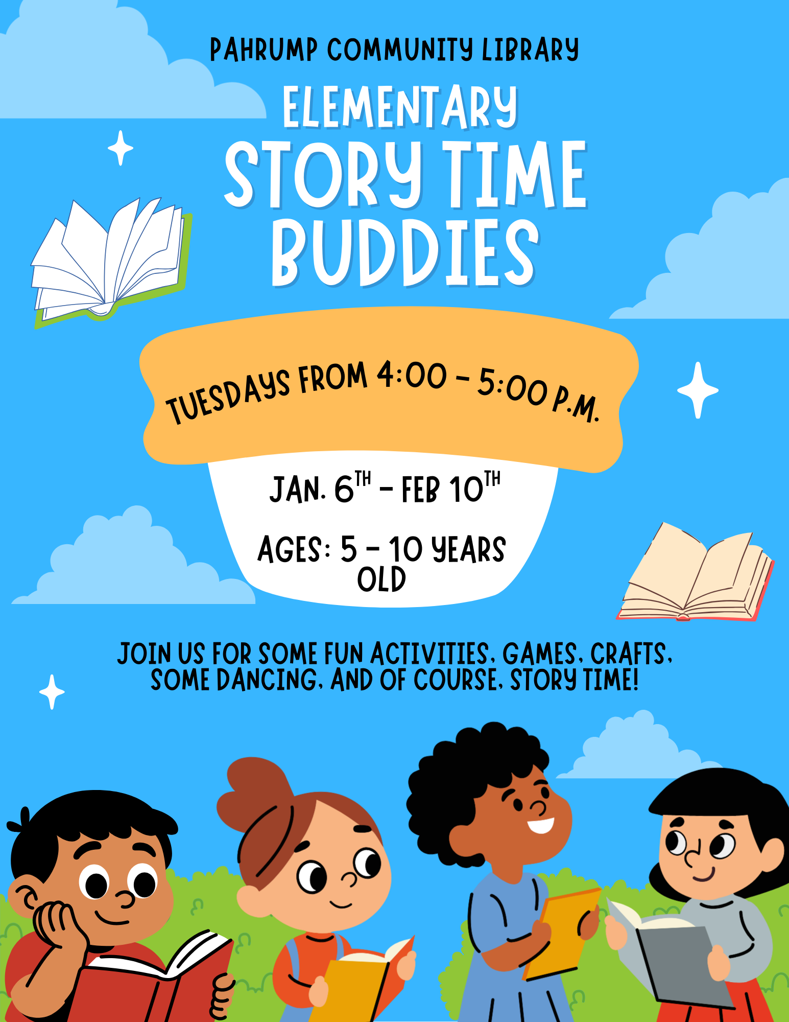 Elementary Storytime Buddies