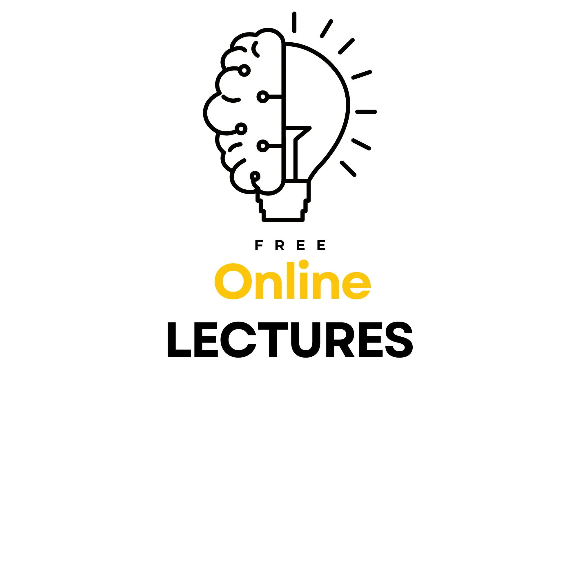 half brain half lightbulb logo