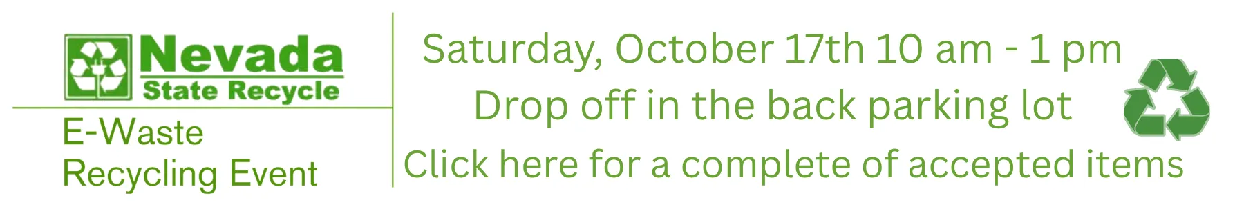 E-Recycling flyer