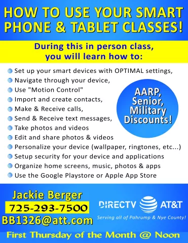 Smart Phone & Tablet Class